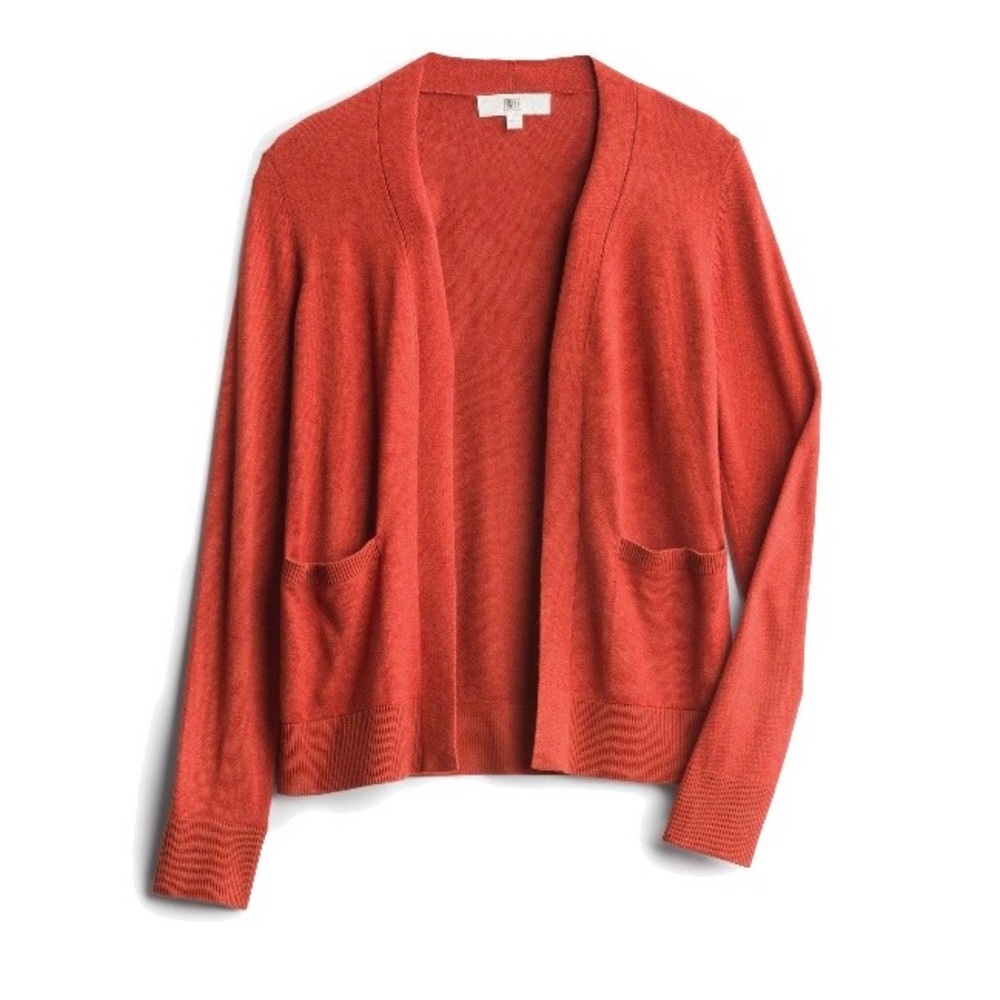 Pinque Laverne Burnt Orange Cardigan